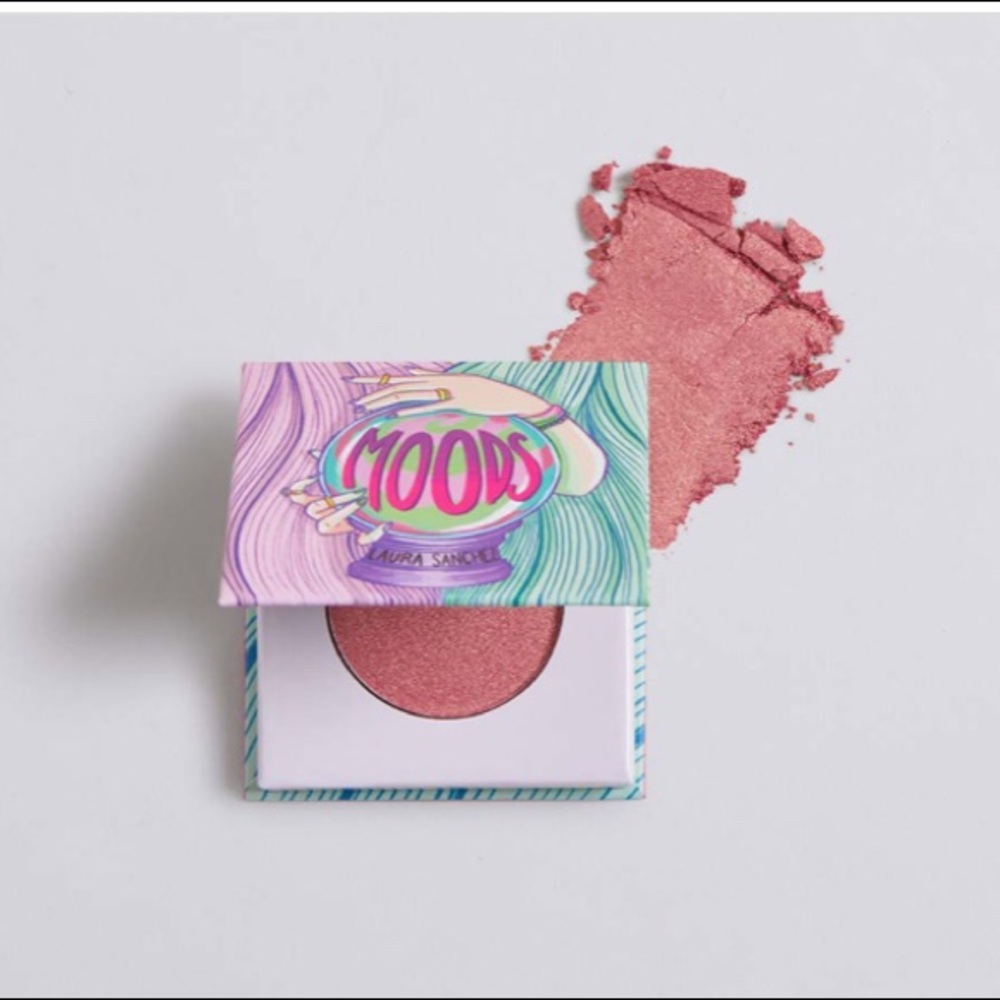 Laura Sanchez moods eyeshadow in rose gold NWT